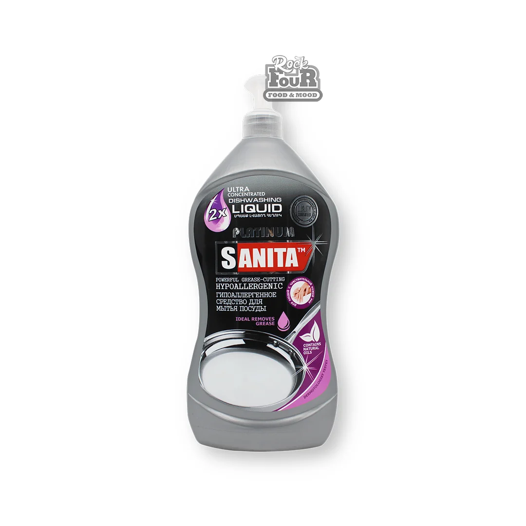 Սպասք լվանալու հեղուկ «Sanita Platinum» 1լ